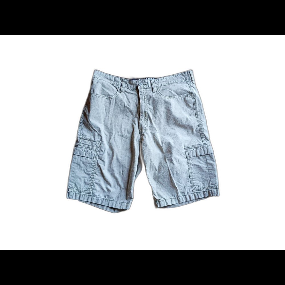 Signature by Levi's Khaki Cargo Shorts 11" Inseam